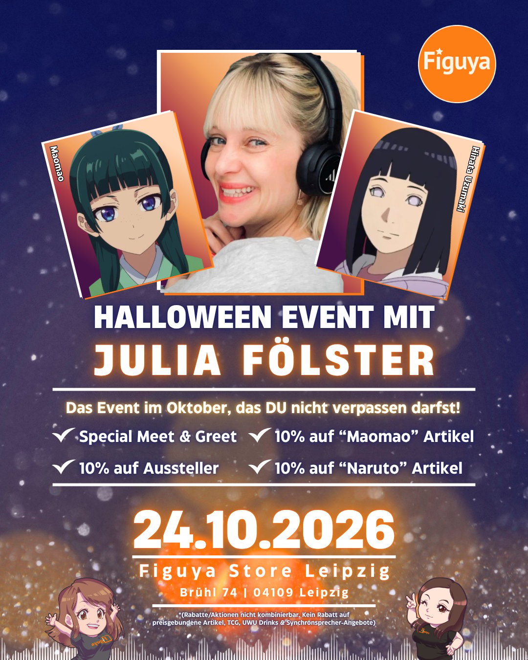 Halloween Event mit  JULIA FÖLSTER