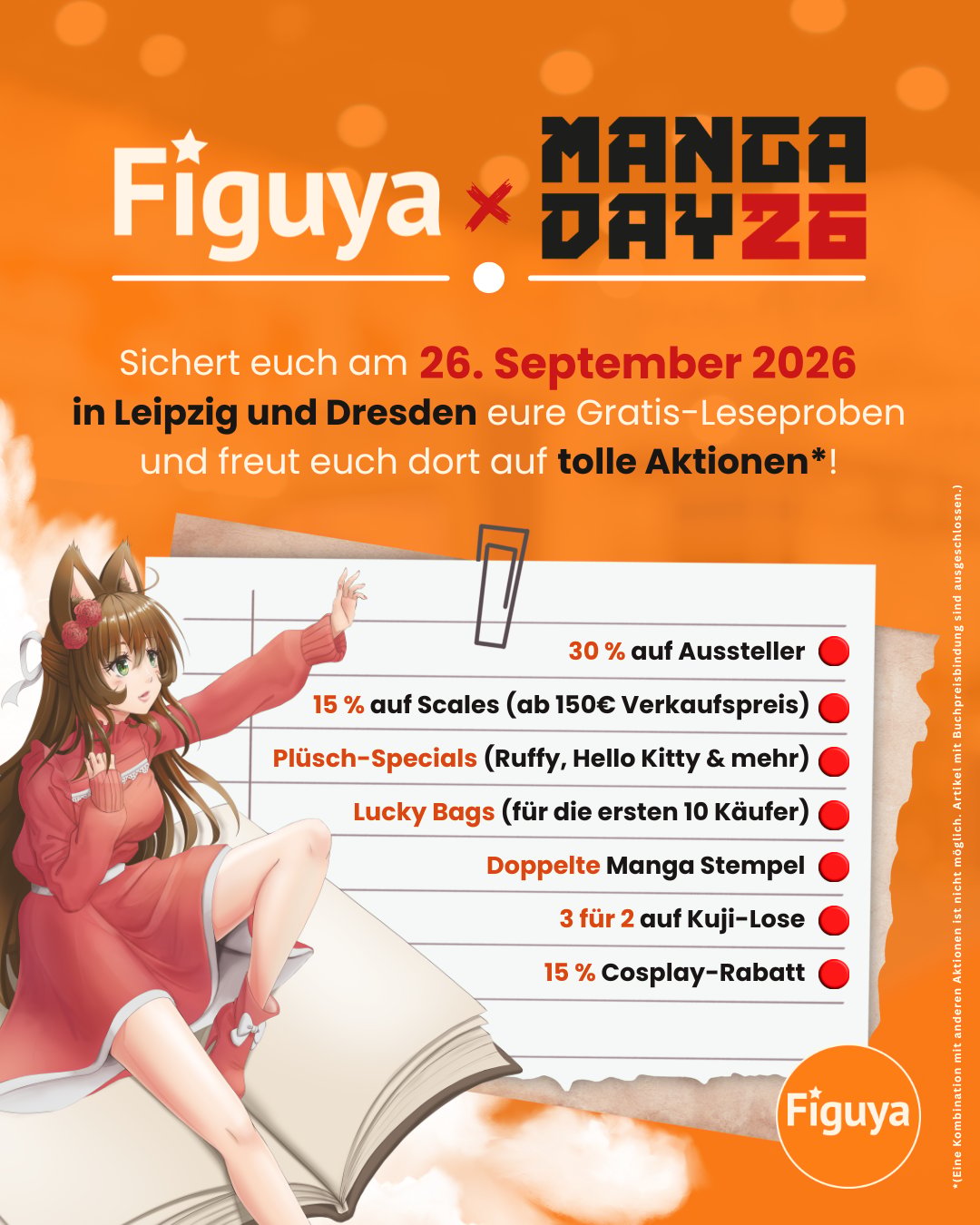 MANGA DAY 2026 im Figuya Store Leipzig & Dresden!