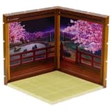 Kirschblüte (Nacht) - Dioramansion 200 - Hintergrund für Nendoroids und Figmas