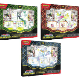 Pokémon TCG - Paldeas Schicksale - Premium Kollektion - Skelokrok ex/ Maskagato ex/ Bailonda ex (Sammelkartenspiel, deutsch)