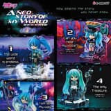 Zufällige Auswahl - Hatsune Miku - A Neo Story of My World - Re-Ment