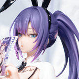 Yuna (Biya) – Bunny Girl – Bear Panda 1/4 PVC Statue