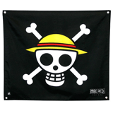 One Piece - Flag 50x60 cm - "Skull - Luffy" - AbyStyle