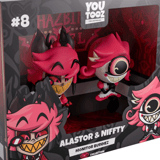 Alastor & Niffty - Monitor Buddiez - Hazbin Hotel Vinyl Figuren - Youtooz