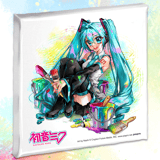Hatsune Miku - Miku Expo 2024 - Canvas Art (Miku Sitting) - Nashi
