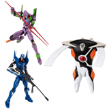 EVA-01, EVA-02 und Zeruel - Neon Genesis Evangelion - EVA-Frame-DX02 - Set - Candy Toys - Bandai Spirits