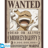 Monkey D. Ruffy (Gear 5) - One Piece: Wano Kuni - Wanted Poster - AbyStyle