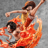 Monkey D. Luffy & Portgas D. Ace - Bond Between Brothers 20th Limited POP Maximum Megahouse Figure