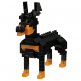 Doberman // Mini series Dog breed NANOBLOCK