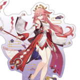 Yae Miko - Genshin Impact - Inazuma Series Chara Acrylic Stand / Acrylaufsteller