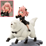 Anya Forger & Bond – Bonus Edition avec tête supplémentaire – Kotobukiya (Spy x Family, 1/7 PVC Figurine)