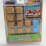 Minecraft Block Set Oak Wood Planks and Glass
