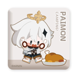 Paimon - Genshin Impact Relaxing Camp Series - Button - miHoYo