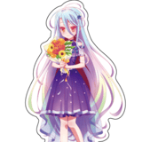 Shiro - No Game No Life - Acrylic Stand (Original Illustration 02) - A3
