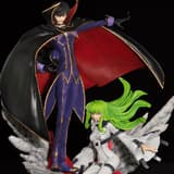 Lelouch et C.C. - Code Geass - Statue Kitsune Édition Limitée