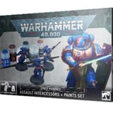 Space Marines: Assault Intercessors mit Farben