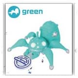 Tachikoma cell phone strap - green