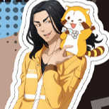 Keisuke Baji - Tokyo Revengers x Rascal the Raccoon - Acrylaufsteller - Chugai Mining