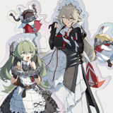 Corin & Rina - Zenless Zone Zero - Acrylic Stand - miHoYo