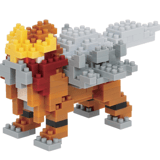 Entei - Pokémon Nanoblock Mini Series - NBPM-090