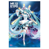 Hatsune Miku - Wallscroll (Maxi Size) - Miku Expo 10th Anniversary - Art by Kei - Vocaloid - Popbuddies