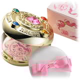 Verwandlungsbrosche (Staffel 1) als Make-Up Puderdose - Sailor Moon Premium Bandai Exclusive - Miracle Romance