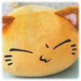 Nemu Neko Plüschtier - Schmollend (orange)