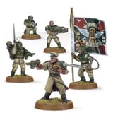 Astra Militarum Cadian Command Squad- Warhammer 40.000
