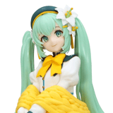 Hatsune Miku - White Edition - Flower Fairy Lily - Noodle Stopper - Furyu