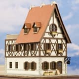 Rabbit House - Anitecture Papier Model Kit - PLUM