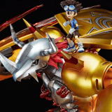 WarGreymon and Tai Yagami Statue – Plex / Unique Art Studio (Digimon Adventure)