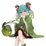 Hatsune Miku - Green Edition - Flower Fairy Winter Cherry - Noodle Stopper - Furyu