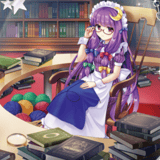 Patchouli Knowledge - Touhou Lost Word - Acrylaufsteller - A3