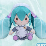 Hatsune Miku - Classical Maid - Fuwa Petit Plush - Sega (24 cm)