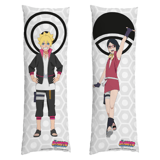Boruto & Sarada Long Cushion Cover - Boruto - Sakami Merchandise (150 x 50 cm)