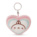 Molang - plush keychain heart-shaped 