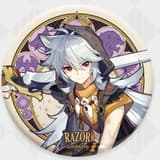 Razor - Genshin Impact - Mondstadt Series Chara Can Badge