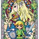 Legend of Zelda - Poster - Stained Glass
