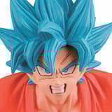 Son Goku Super Saiyajin God Super Saiyajin / SSGSS mit blauer Kaio-ken Aura