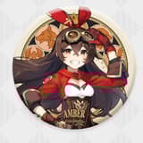 Amber - Genshin Impact - Mondstadt Series Chara Can Badge