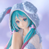 Hatsune Miku - Blue Color - Rabbit Ear Hood Pajama - Noodle Stopper - Furyu