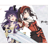 Tohka Yatogami & Kurumi Tokisaki - Date A Live V - Underlay - Curtain Tamashii