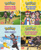Pokemon Mini-Bücher 4er Set – Band 05–08