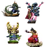 Set - Logbox Re:Birth Wano Kuni Vol. 2 - Megahouse (4 Figuren) - Re-Release