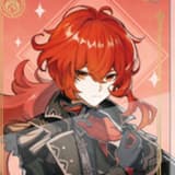 Diluc (Colotta Charm) - Genshin Impact - Acryl Anhänger - miHoYo