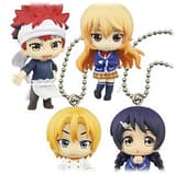 Set - Big Gacha Shokugeki no Soma Straps - Takara Tomy (4 Straps)