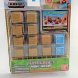 Minecraft Block Set Oak Wood Planks and Glass