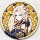 Albedo - Genshin Impact - Mondstadt Series Chara Can Badge