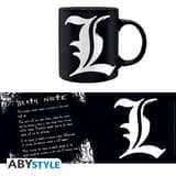 L & Death Note Rules - 320 ml Mug - Death Note - AbyStyle