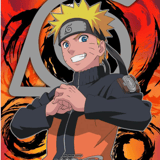 Naruto (Ready) - Naruto Shippuden - Hochglanz Poster - SUNJA